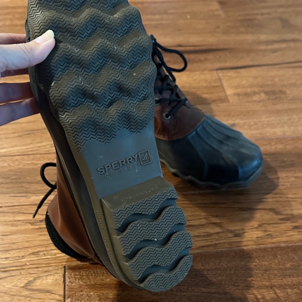 Sperry Men's Leather and Rubber Boots - Picture 2 of 6